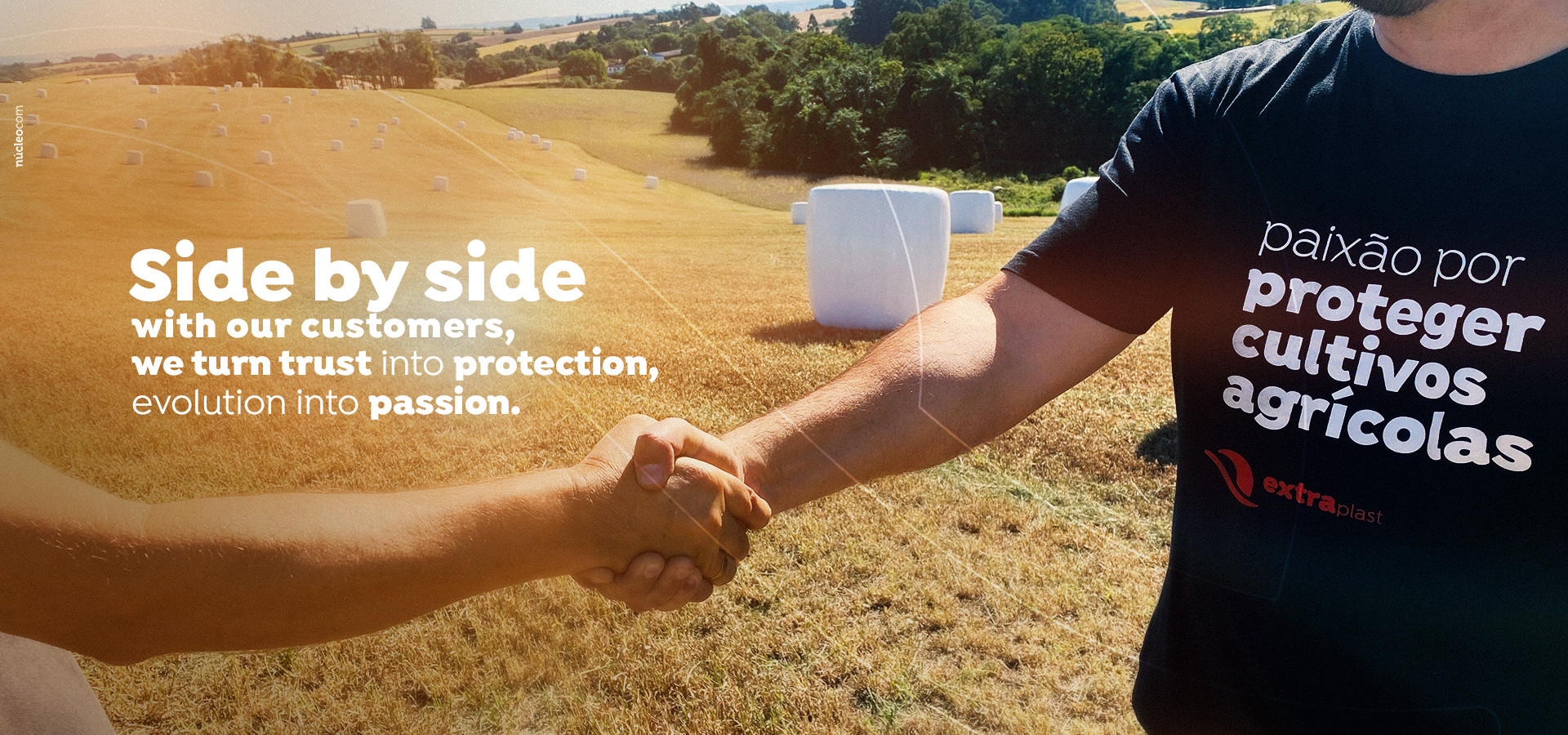 Side by side with our customers, we turn trust into protection, evolution into passion.