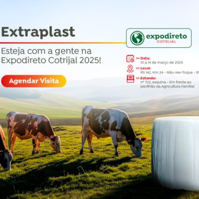 Extraplast na Expodireto Cotrijal 2025: Venha conhecer nossas soluções.
